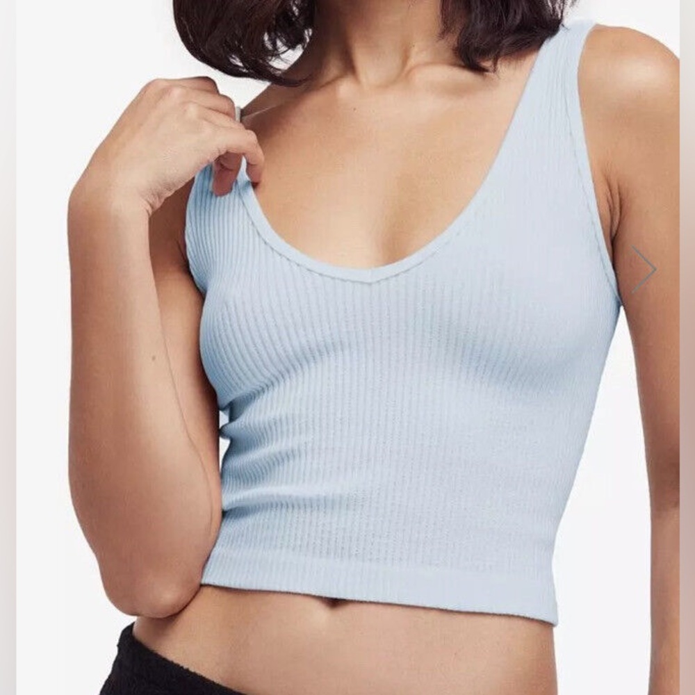 Free People | Solid Rib Brami - sky